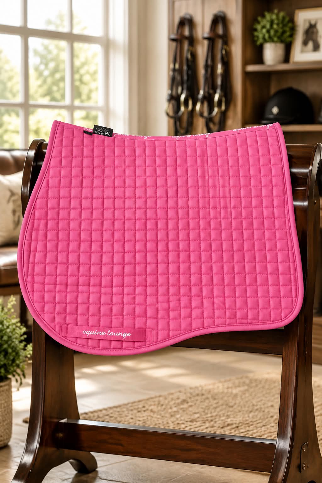 Polo Saddle Pad - Candy Pink