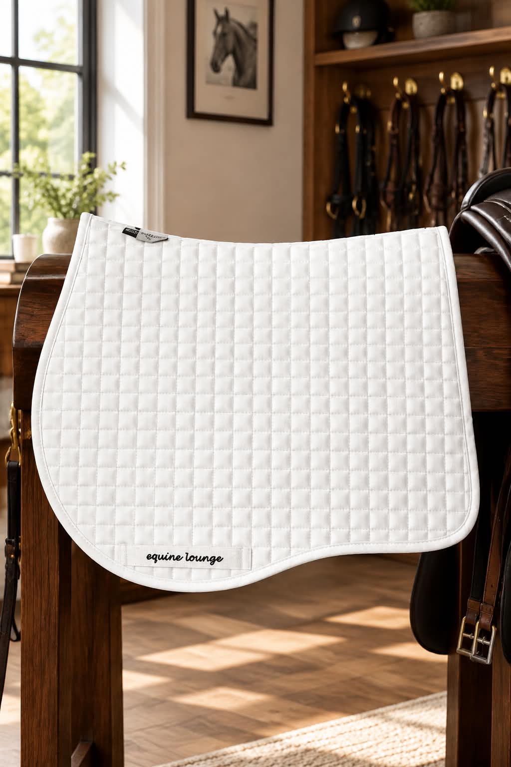 Polo Saddle Pad - White