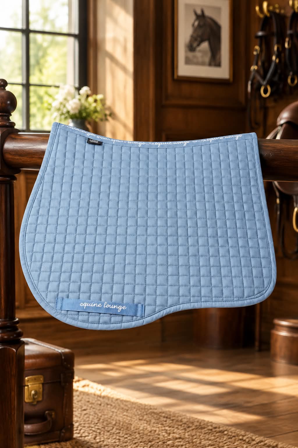 Polo Saddle Pad - Sky Blue