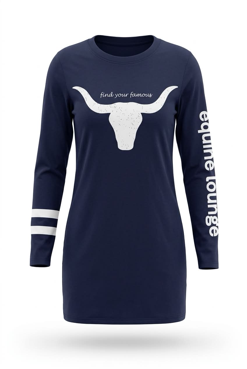 The After Ride Dress - Frontier Blue