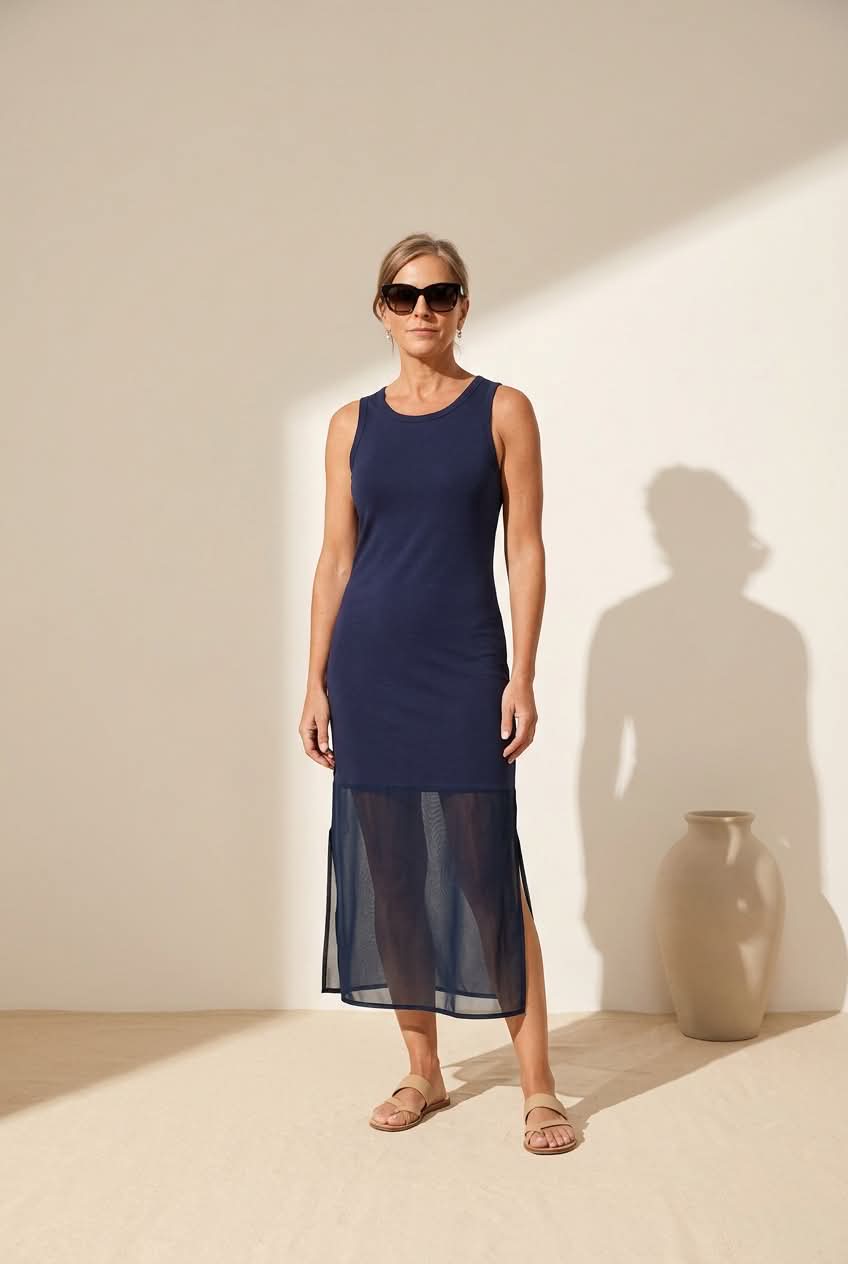 Coming Soon - Long Line Lounge Dress