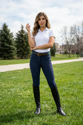 Pull on Breeches with Silicone Grip