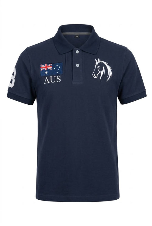 Classic Polo Top - Navy